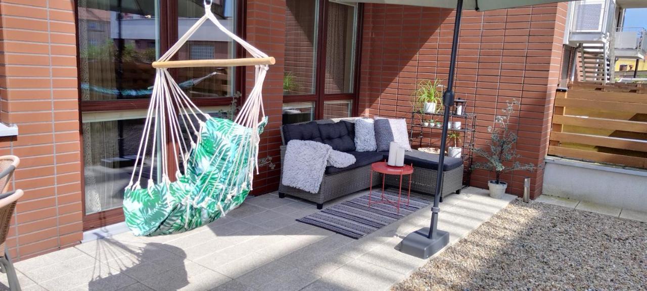 Apartament Amber Z Duzym Tarasem Apartment Kołobrzeg Exterior foto