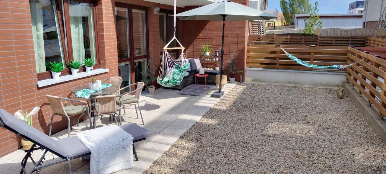 Apartament Amber Z Duzym Tarasem Apartment Kołobrzeg Exterior foto