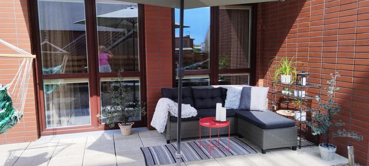 Apartament Amber Z Duzym Tarasem Apartment Kołobrzeg Exterior foto